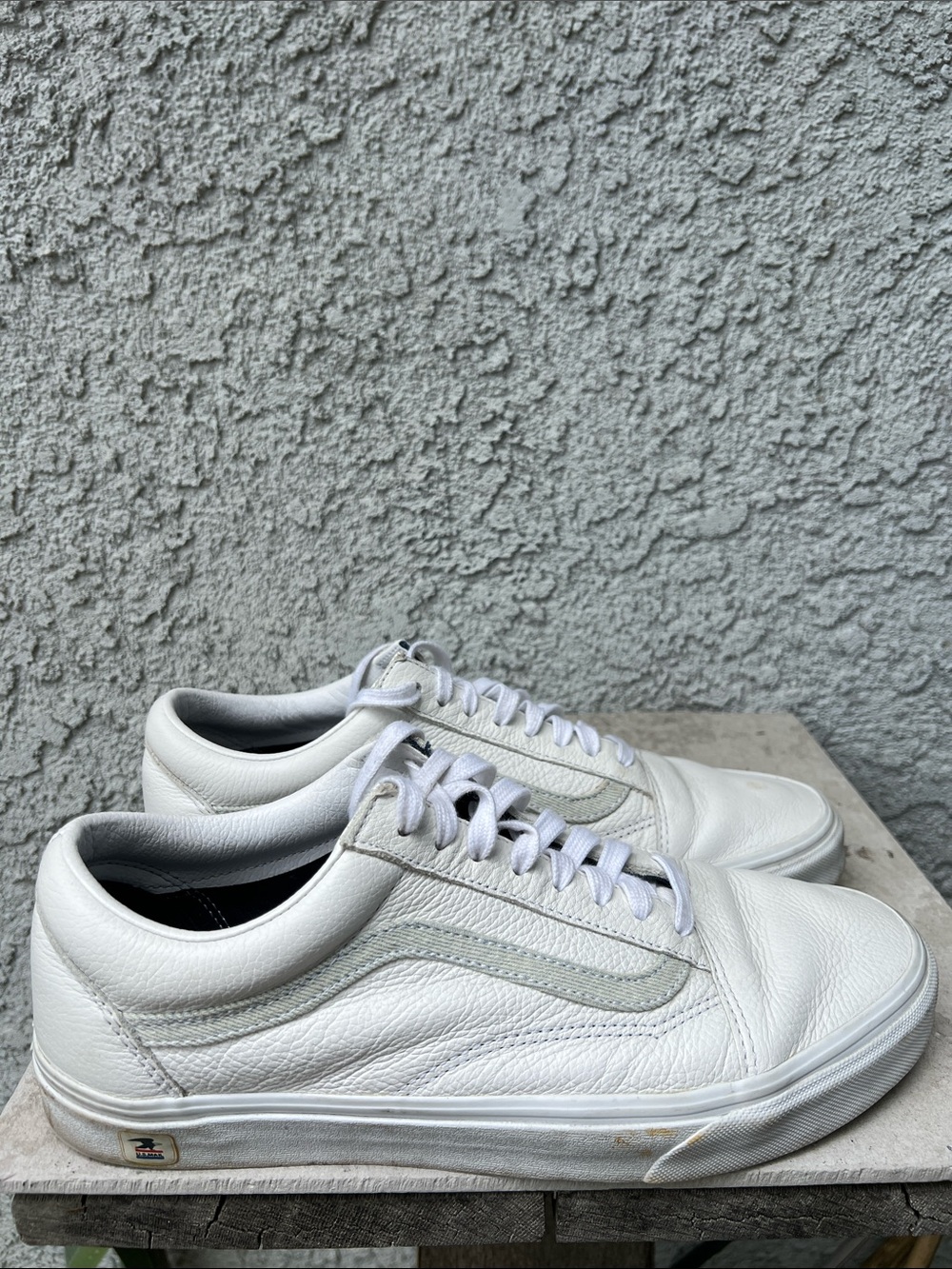 Vans Old Skool USPS Post Office Mail Licensed White Sneaker Shoes Men’s 11.5
